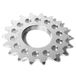 Fixed Fixed Fixed Fixed 16 tanden zilver kleur