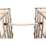 Multicuves – Kit De Couplage 2 Cuves 1000 L – Raccord Ø 40 Mm – Tuyau Tubclair Al Pvc 70 Cm – Pour Récupération D'Eau De Pluie