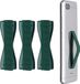 kwmobile Vingerhouder voor Smartphone - Set van 3 - Metallic Petrol