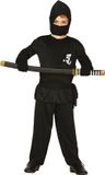 Ninja-kostuum Fiestas Guirca Black Ninja Child Costume 10-12 Years