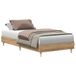 VidaXL Bedframe Artisan Oak 100x200 cm