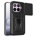 Xiaomi Coque Hybride 17T Pro à Anneau Rotatif avec Protection pour Appareil Photo - Noire