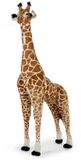 Childhome Collections Childhome - Staande Giraf Knuffel - Bruin Geel - 65x35x180 Cm