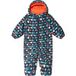 LUPILU Baby sneeuwpak (Donkerblauw met patroon, 80)