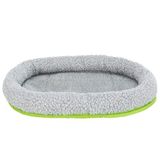 Trixie Knuffelbed voor kleine dieren, 30 × 22 cm, Grijs/Groen