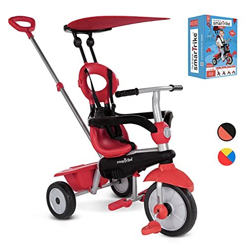 SmarTrike 3190502 Zoom Baby Driewieler, Rood