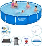 Steel Pro Bestway Steel Pro Rond Zwembad Met Accessoires - 7-delig - 396x84 cm