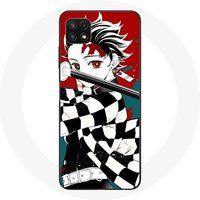 Demon Slayer Kimetsu no Yaiba Anime Etui voor Samsung Galaxy A22 5G Tanjiro