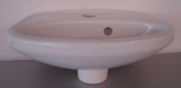 Jika Euroline fontein - 36x24cm - Wit - Ovaal - 1 kraangat