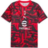 PUMA AC Milan Prematch shirt 2026/27 Heren XL Rood/Zwart