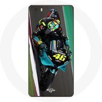 Maniacase Hoesje voor Huawei P8 Lite Valentino Rossi MotoGP 46 coureur