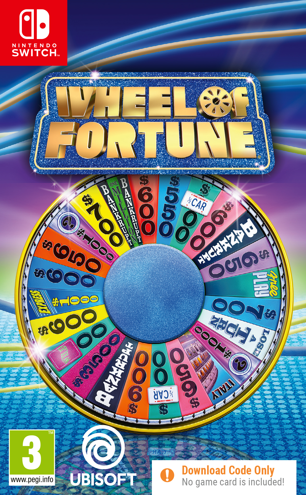 Ubisoft Wheel of Fortune (Code in a Box) Nintendo Switch