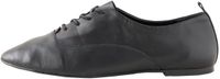 Next - Dames - Forever Comfort® leren jazz-schoenen met veters - Zwart