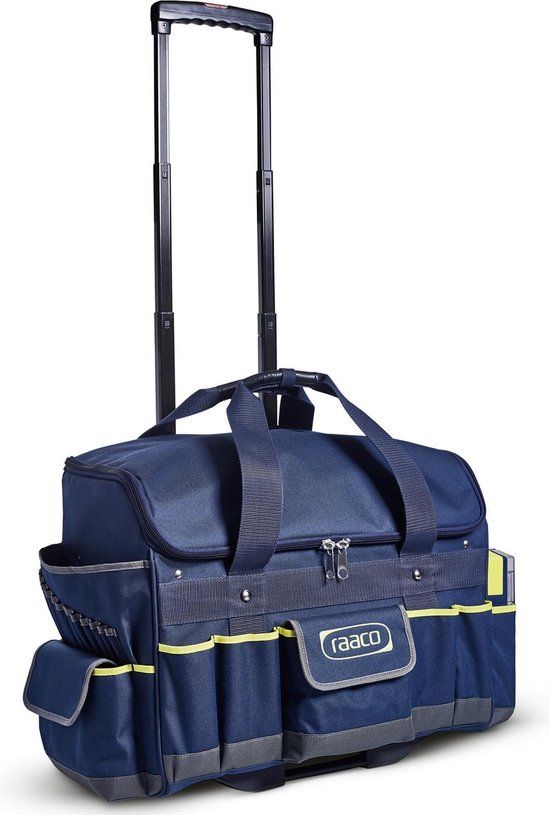 Raaco Tool Trolley Professionel 760232 - Gereedschapstas (zonder inhoud) - Blauw/Geel