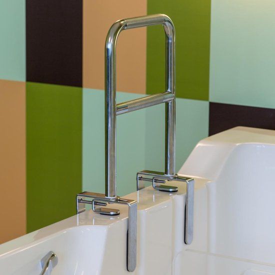 Careline Badgreep Handvat - Zilver - 2 stuks