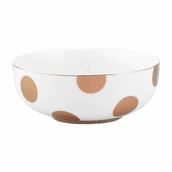 Pip Studio Kom Dot Delight White-Gold 15 cm (Set van 2)