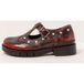 Art 11834S1F4003_008 1834S Red Leather Oxford Shoes (36)