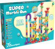 Science4you Knikkerbaan voor kinderen - Knikker Spelen voor Kinderen, 113 Stuks en Knikkers inbegrepen, Educatief Stamspeelgoed voor 3+ jarigen, Cadeau voor Jongens en Meisjes