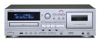 TEAC AD-850-SE lecteur CD et cassettes avec USB, Argent