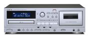 TEAC AD-850-SE lecteur CD et cassettes avec USB, Argent