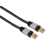 Hama Câble réseau, 1,50m Noir 1,50 m Cat6