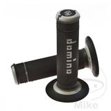 Domino Caoutchouc de Poigne A190 Noir / Gris Diamtre 22 mm. Longueur 118 mm Ferm