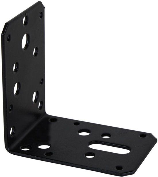 Waelbers Skapa Global B.V. Hoekanker Vlak - 90 x 90 x 60 x 2.5 mm - Zwart