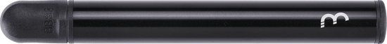 BBB Cycling SingleShot Mini Fietspomp - Hoge Druk: 8 BAR - 116 PSI - Compacte Handpomp Racefiets 16CM - Voor Presta Ventielen - BMP-101