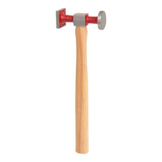 KS Tools Carrosseriehamer Fijn, Rond/Hoekig, 325mm