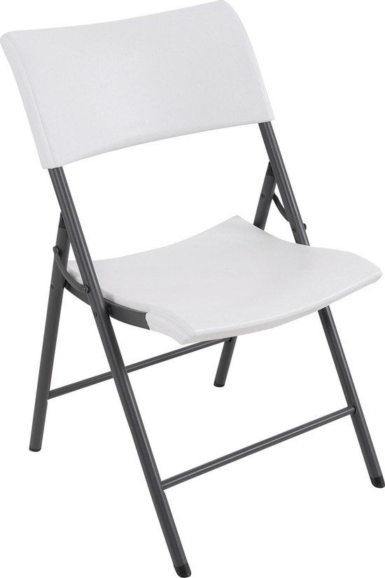 Lifetime Klapstoelen - Set van 4 - Wit