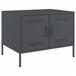 VidaXL Salontafel 68x50x50,5 cm staal antracietkleurig
