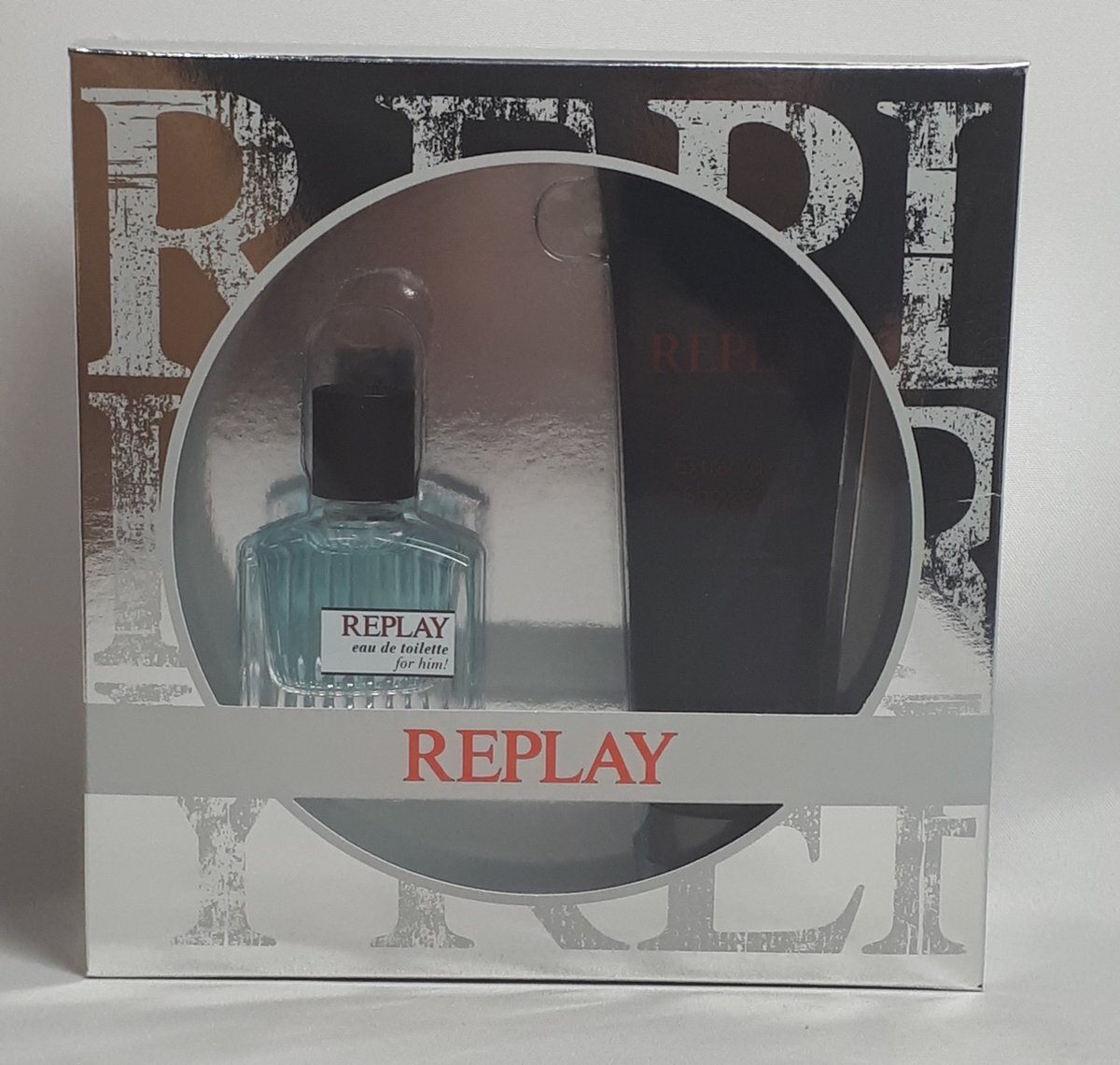 Replay - For Him - Eau de Toilette - Gift Set - 30 ml Eau de Toilette - 100 ml Showergel - Kado Tip !! - Sint - Kerst