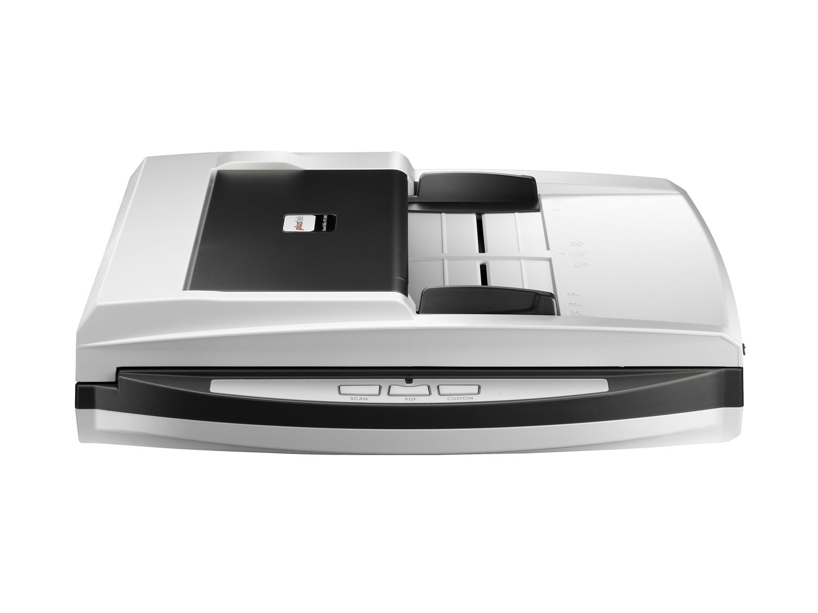 Plustek SmartOffice PN2040 Flatbed/ADF Scanner - 600 x 600 DPI - A4 - Black, White