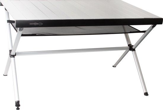 Brunner Accelerate 4 Campingtafel - 120 x 80 cm - Aluminium - Zilver