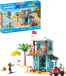 PLAYMOBIL Vakantie op het strand Reddingstoren met strandbuggy Speelgoed vanaf 4 jaar Cadeau voor kinderen Stimuleert creativiteit & avontuurlijkheid Strand- Avontuur met Figuren & Voertuig 71903