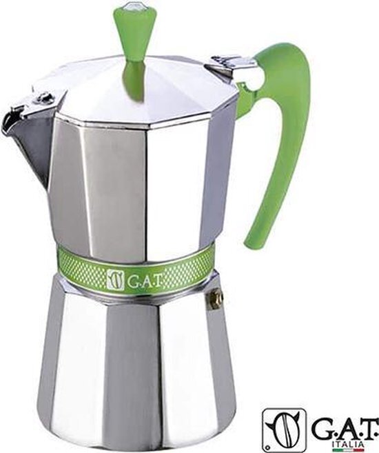 G.A.T. Italia Betty Groen - Percolator - 3 kops - 150ml