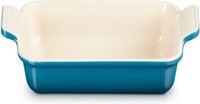 Le Creuset Ovenschaal 19 cm - 1,1 L - Aardewerk - Deep Teal - Rechthoek