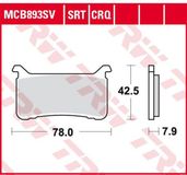 Trw Honda Cb 1000 R Abs Neo Sports Cafe 21 Gesinterde Remblokken Zwart