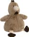 Item International Deurstopper - 1 kilo gewicht - Kippen dieren thema - lichtgrijs - 22 x 25 cm