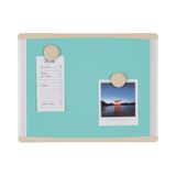 Bi-Office Inka magnetisch woestijnbord, 28x21,6cm, Gelakt Stalen Oppervlak, Aluminium en beige kunststof frame