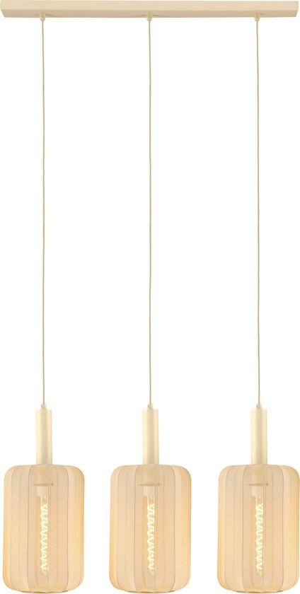 Lucide CORINA - Hanglamp - 3xE27 - Beige