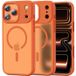 Tech-Protect iPhone 17 Pro Max Hoesje Mat Oranje met MagSafe