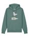 Watapparel Sweatshirt ' Möwe mit Hut ' groen / gemengde kleuren