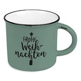 Koffiemok vintage | keramische beker om cadeau te geven | 400 ml | Kerstmis | Vrolijk kerstfeest