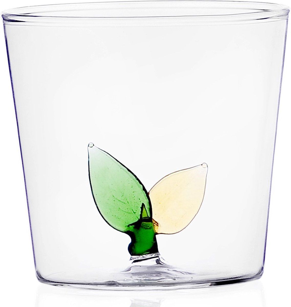Ichendorf Milano Greenwood Tumbler Leafs - 34cl - Water Glass