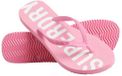 Superdry Code Core Sport Slippers Dames Roze