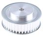 RS PRO Aluminium tandriemschijf voor 16 mm riemen, 40 tanden/verdeling 5 mm, boring 8 mm