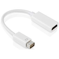 Allteq ALTQ-DVI-HDMI-0.2 adaptateur vidéo 0,2 m Mini-DVI HDMI Type A (Standard) Blanc