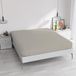 MB Home Italy Hoeslaken met hoeken, 35 cm, microvezel, lichtgrijs, Maxy Double