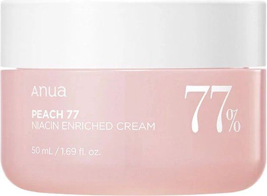 Anua - Peach 77 Niacin Enriched Cream - 50 ml - Korean Skincare - Verzorgend - Hydraterend - Crème